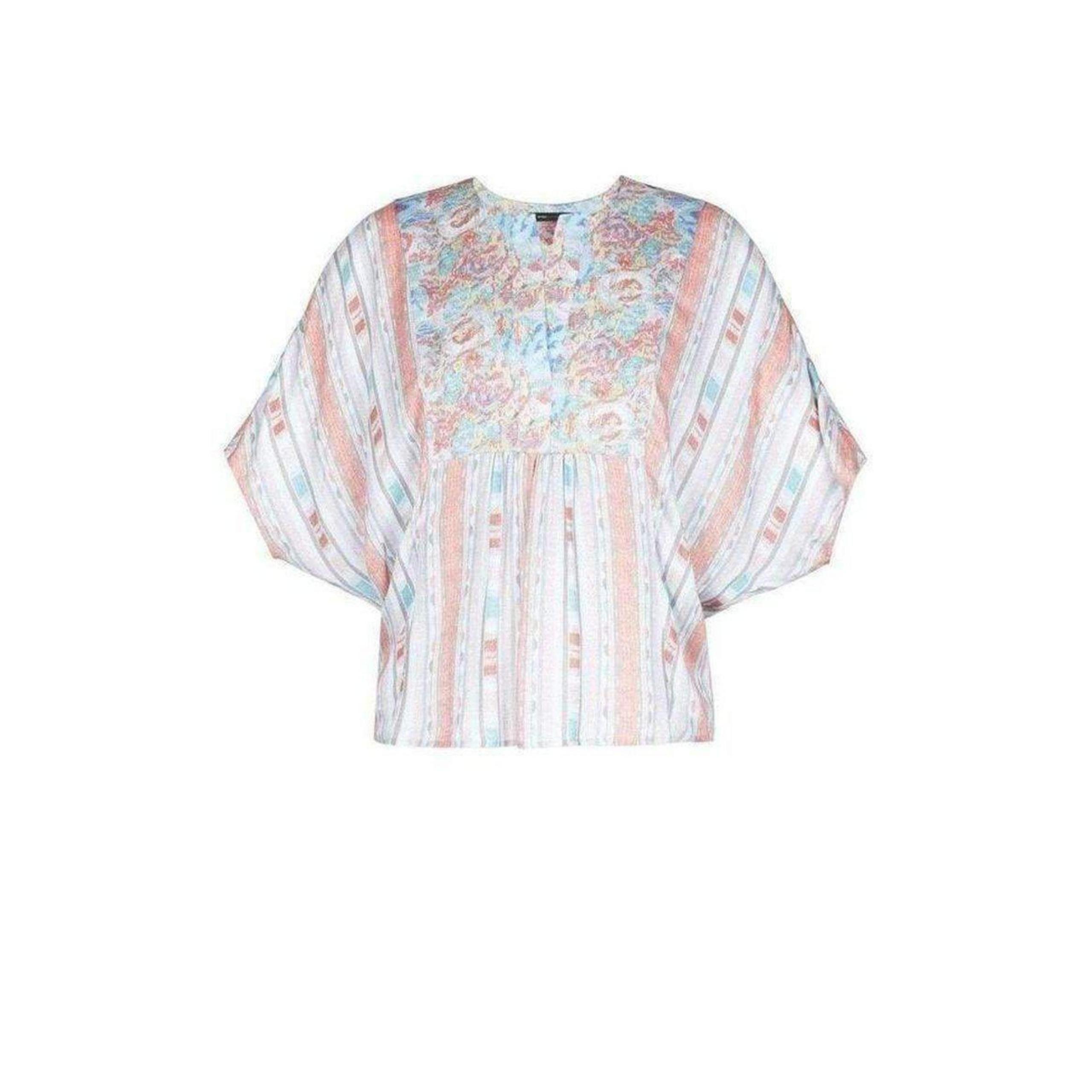 Bcbgmaxazria - Skarlett Relaxed Handkerchief Top - Xs